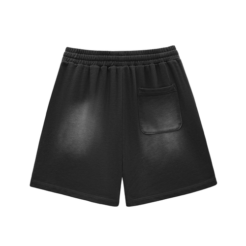 Block By Block Washed Shorts