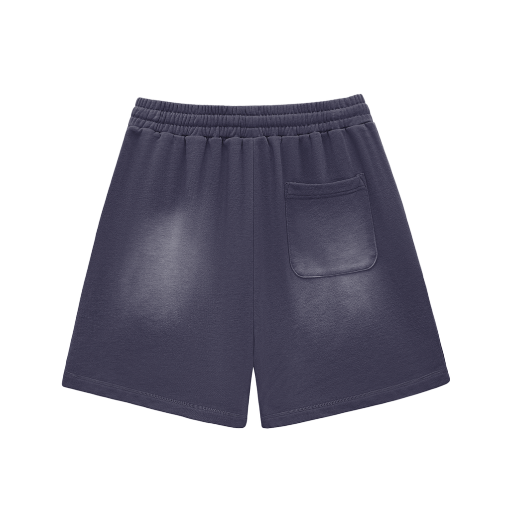 Block By Block Washed Shorts