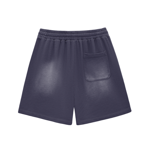 Block By Block Washed Shorts