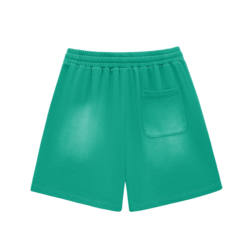 Block By Block Washed Shorts