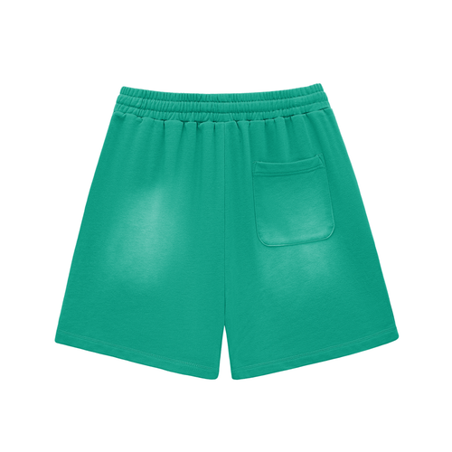 Block By Block Washed Shorts