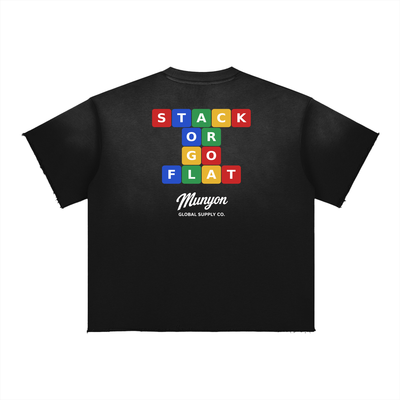 Block by Block Washed T-Shirt