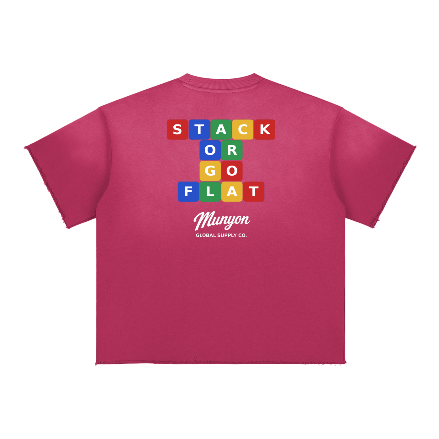 Block By Block Washed T-Shirt