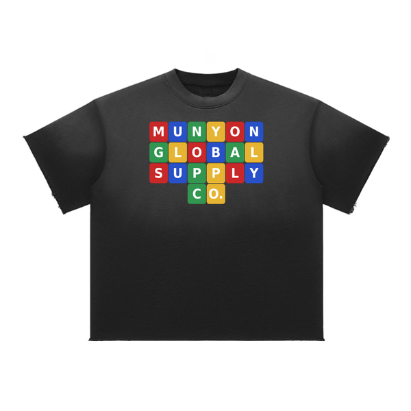 Block by Block Washed T-Shirt
