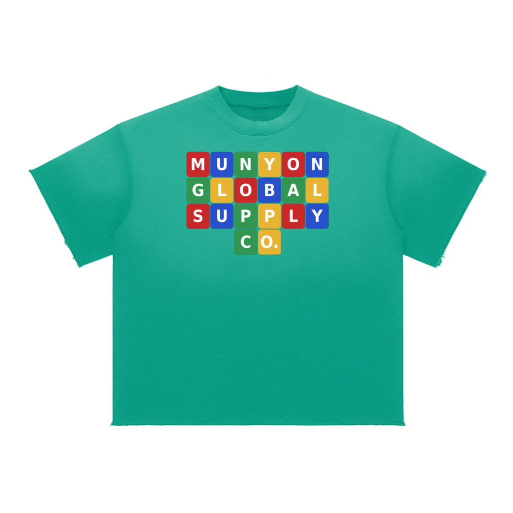 Block By Block Washed T-Shirt
