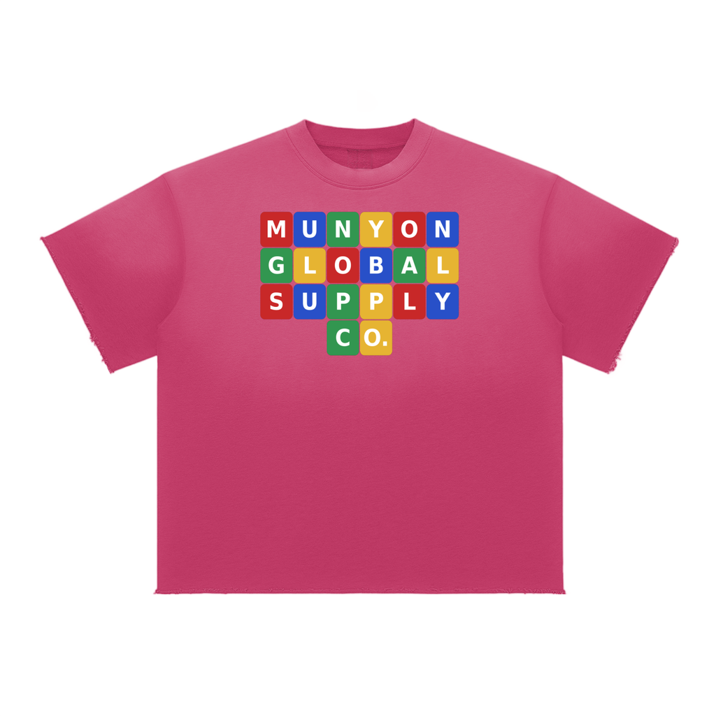 Block By Block Washed T-Shirt