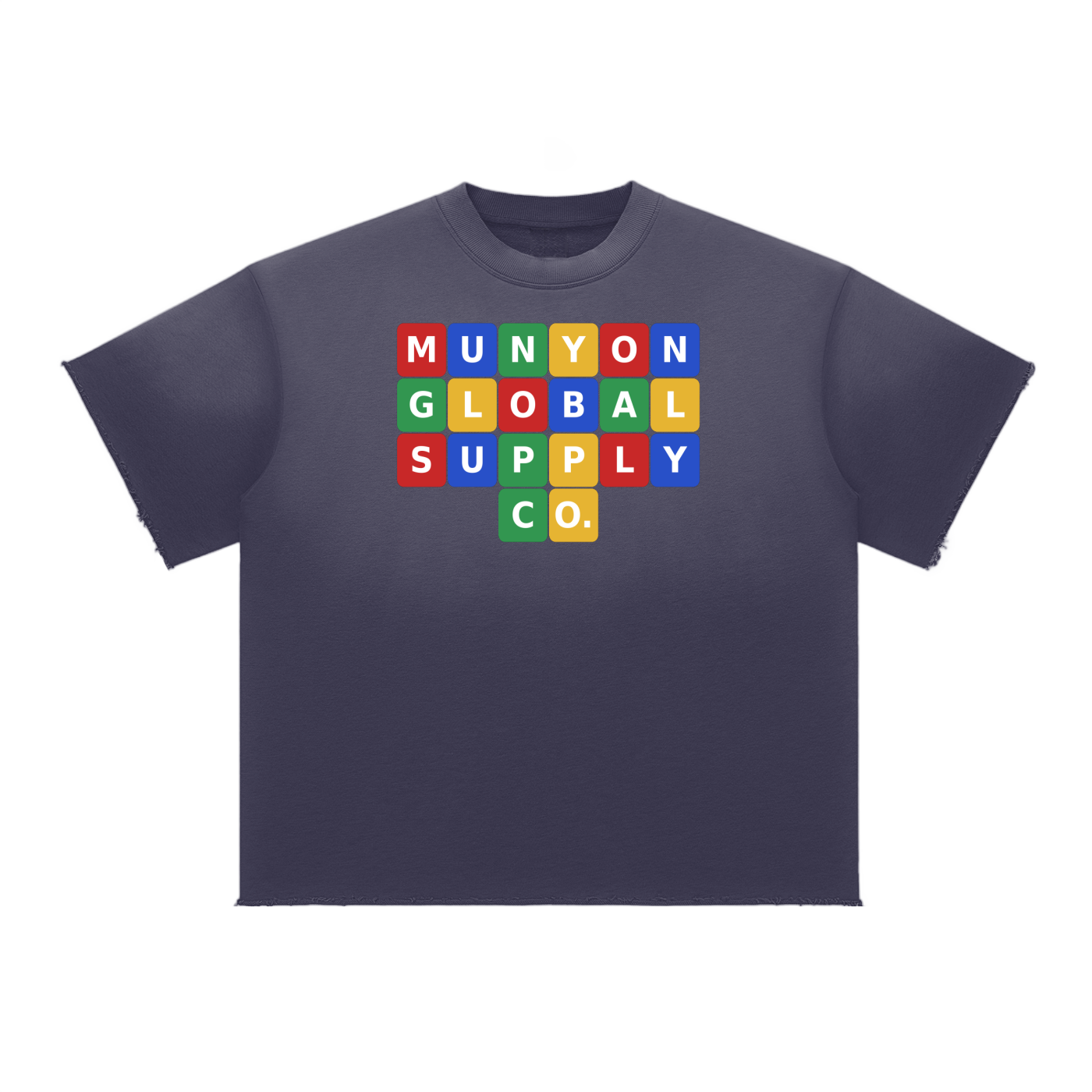 Block By Block Washed T-Shirt